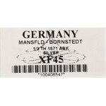 Germany, Mansfeld-Eisleben County, Johann Georg, 1/3 thaler 1671 - GCN