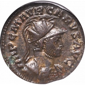 Roman Empire, Carus, Antoninian, Lugdunum GCN AU53