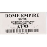 Cesarstwo Rzymskie, Karus, Antoninian Lugdunum - rzadkie popiersie GCN AU53