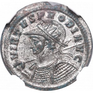 Cesarstwo Rzymskie, Probus, Antoninian Ticinum - seria EQVITI NGC MS