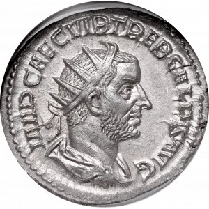 Cesarstwo Rzymskie, Trebonian Gallus, Antoninian - Junona GCN MS60