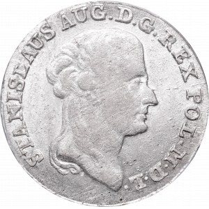 Stanislaus Augustus Poniatowski, 2 zlote 1792 EB, PCGS MS62