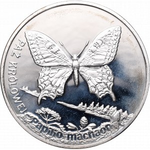 III RP, 20 zlotych 2001, Swallowtail butterfly