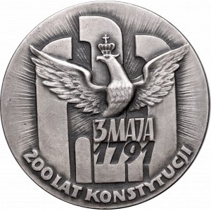 III RP, Medal 200 lat Konstytucji 3 Maja, Mennica