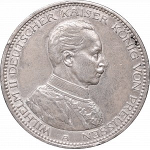 Germany, Prusy, Wilhelm II, 5 mark 1914 A