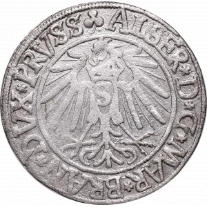 Ducal Prussia, Albrecht Hohenzollern, 1 groschen 1541, Konigsberg