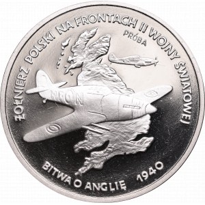 III RP, Bitwa o Anglię, 100.000 złotych 1991 Próba Nikiel