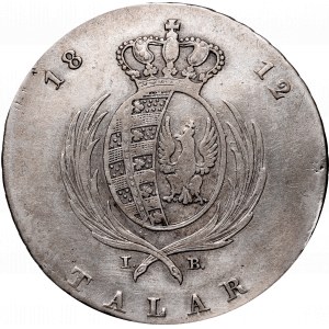 Duchy of Warsaw, Frederick Augustus I, Thaler 1812 IB