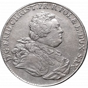 Saxony, Frederick Chrystian, Thaler 1763 IFóF, Drezden