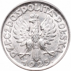 II Rzeczpospolita, 1 złoty 1925 Kobieta kłosy