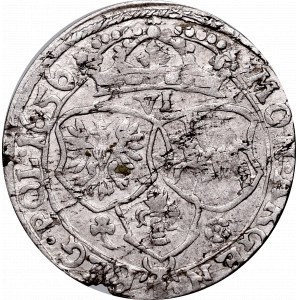 John II Casimiri, 6 groschen 1656 IT, Crakau