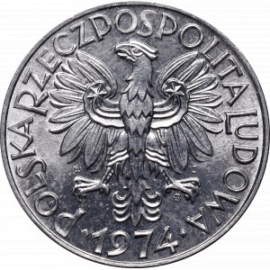 PRL, 5 zloty 1974 Fischerman