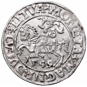 Sigismund II August, Half-groat 1549, Vilnius - LI/LITVA