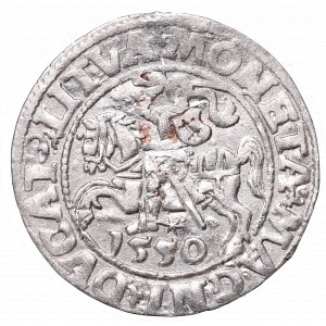 Sigismund II Augustus, Half-groat 1550, Vilnius - LI/LITVA