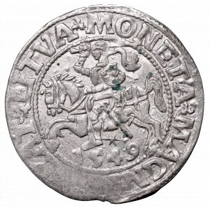 Sigismund II Augustus, Half-groat 1549, Vilnius - LI/LITVA