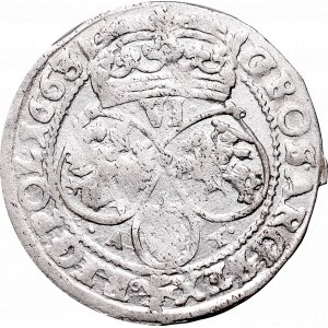 John Casimir, 6 groschen 1663, Bromberg AT