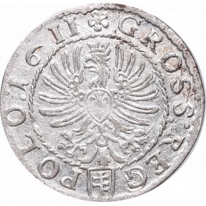 Sigismund III Wasa, 1 groschen 1611, Cracau