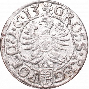 Zygmunt III Waza, Grosz 1613, Kraków - nieopisany 16•1•3