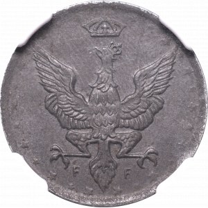 Królestwo Polskie, 10 fenigów 1917 - NGC MS61