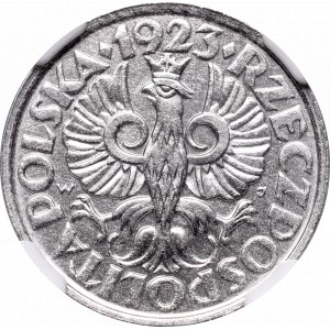 II Republic of Poland, 20 groschen 1923 - NGC MS66