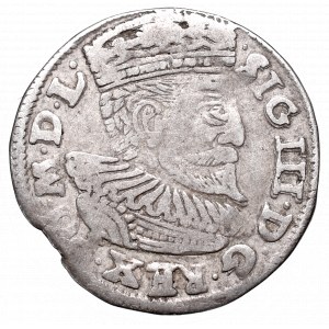Zygmunt III Waza, Trojak 1595, Poznań