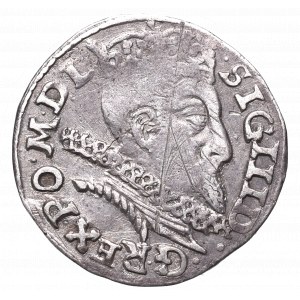 Zygmunt III Waza, Trojak 1601, Poznań - P przy orle