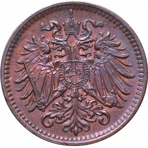 Austria, Franz Joseph, 1 heller 1914