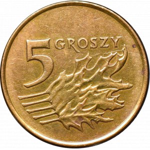 III RP, 5 groszy 2005 - Skrętka