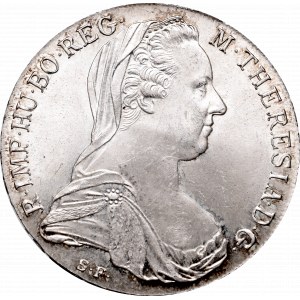 Austria, Maria Teresa, Thaler 1780 S.F., Günzburg - new beating