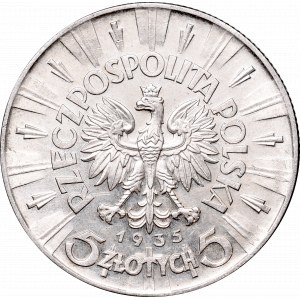 II Rzeczpospolita, 5 złotych 1935 Piłsudski
