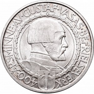 Sweden, Gustaf V, 2 krone 1921