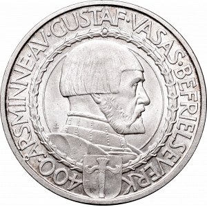 Sweden, Gustaf V, 2 krone 1921