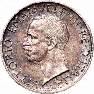 Italy, Vittorio Emanuele III, 5 lire 1927