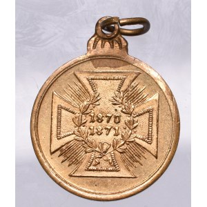 Niemcy, Miniatura medalu za wojnę francusko-pruską