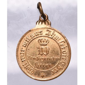 Germany, Miniature of medal for French-Prussian war
