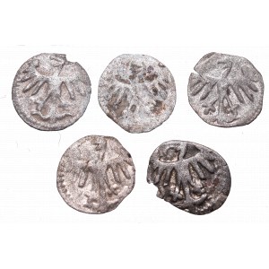 Lot of 5 denarius