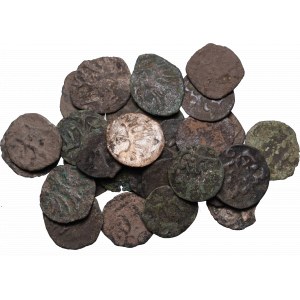 Lot of 30 polish denarii