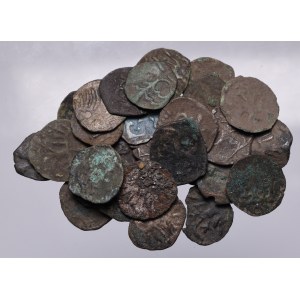 Lot of 30 polish denarii