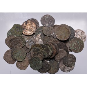 Lot of 52 polish denarii