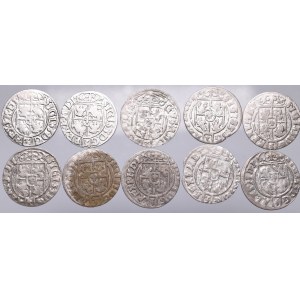 Set of 10 1/24 thaler from 1620-1632