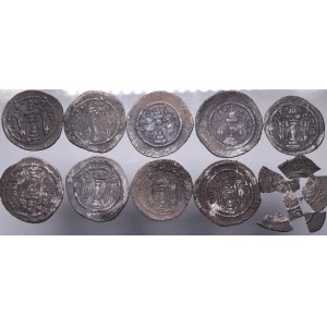 Sasanids, Lot of drachms