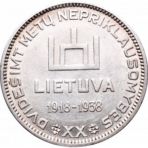 Lietuva, 10 Lit 1938, Smetona