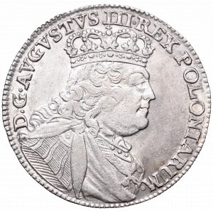 Augustus III, 18 groschen 1754, Leipzig