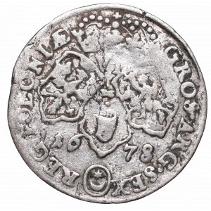 John III Sobieski, 6 groschen 1678, Bromberg