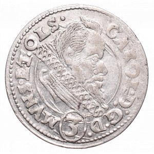 Silesia, Karl II, 3 kreuzer 1613, Oels