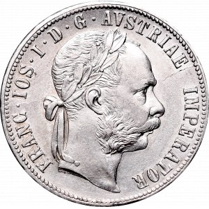 Austria, Franz Joseph I, 1 floren 1879