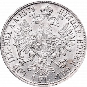 Austria, Franz Joseph I, 1 floren 1879