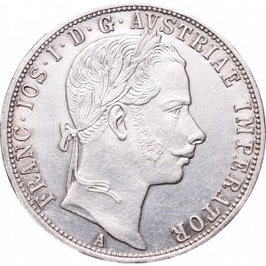 Austria, Franz Joseph I, 1 florin 1860