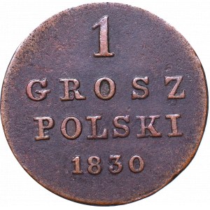 Kingdom of Poland, Aleksander I, 1 groschen 1830 FH