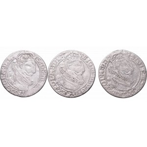 Sigismund III Wasa, Lot 6 groschen